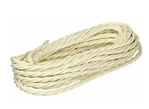 Treccia in Cotone 3x1 mm Avorio
